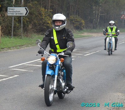 Radar Run leaving Bromeswell