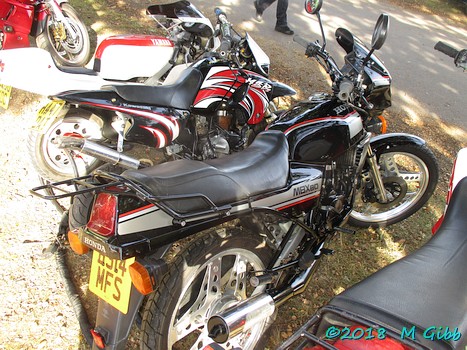 Bikes on show