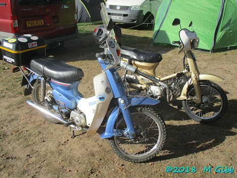 Bikes on show