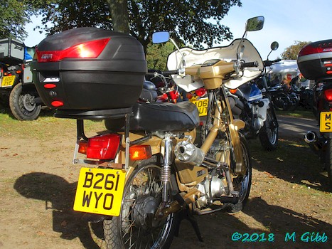 Bikes on show