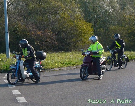 Kneel’s Wheels approaching Claydon