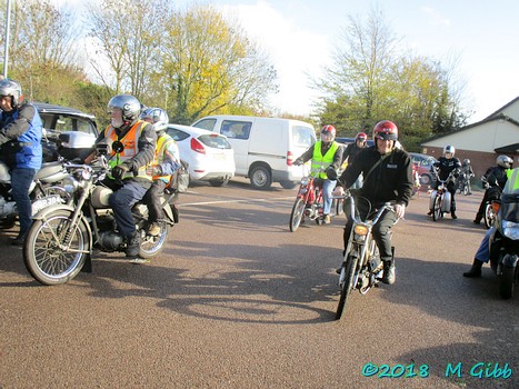 Kneel’s Wheels at Great Blakenham village hall