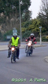 EACC Mince Pie Run leaving Ipswich