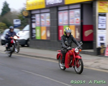 EACC Mince Pie Run leaving Ipswich