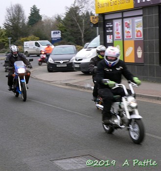 EACC Mince Pie Run leaving Ipswich