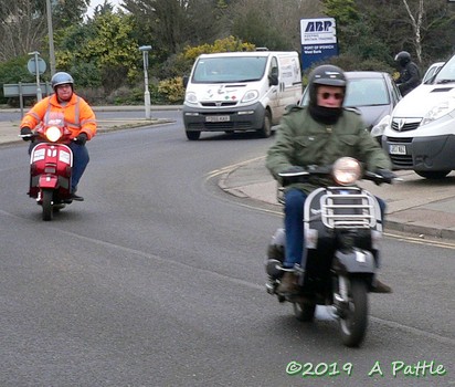 EACC Mince Pie Run leaving Ipswich