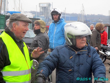 EACC Mince Pie Run at Orwell Yacht Club, Ipswich