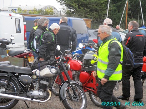 EACC Mince Pie Run at Orwell Yacht Club, Ipswich