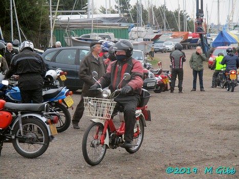 EACC Mince Pie Run at Orwell Yacht Club, Ipswich