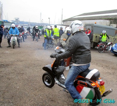 EACC Mince Pie Run at Orwell Yacht Club, Ipswich