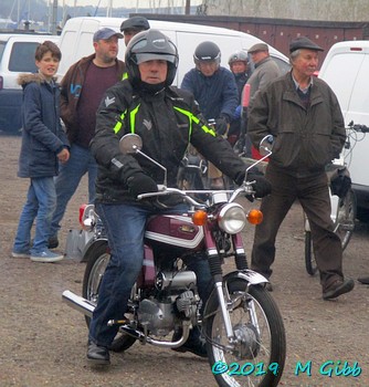 EACC Mince Pie Run leaving Ipswich