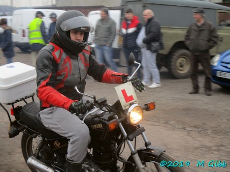EACC Mince Pie Run leaving Ipswich