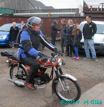 EACC Mince Pie Run leaving Ipswich