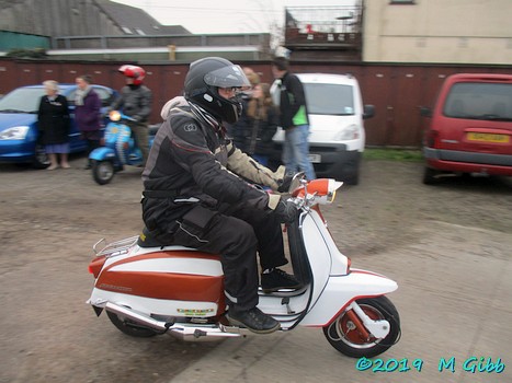 EACC Mince Pie Run leaving Ipswich