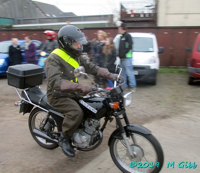 EACC Mince Pie Run leaving Ipswich