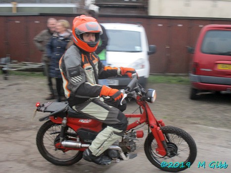 EACC Mince Pie Run leaving Ipswich