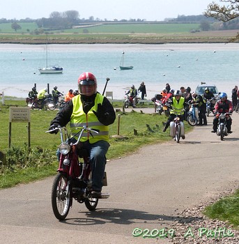 EACC Radar Run leaving Ramsholt