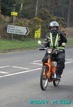 EACC Radar Run leaving Bromeswell