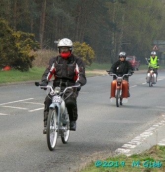 EACC Radar Run leaving Bromeswell