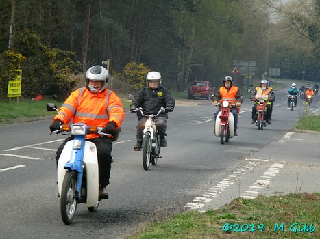 EACC Radar Run leaving Bromeswell