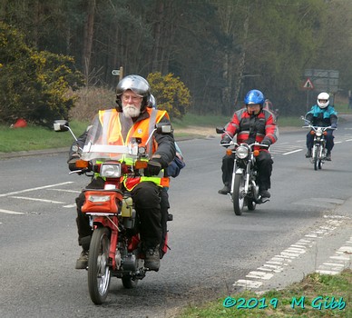 EACC Radar Run leaving Bromeswell