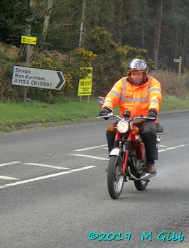 EACC Radar Run leaving Bromeswell