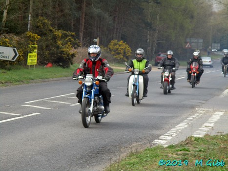 EACC Radar Run leaving Bromeswell