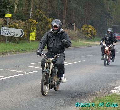 EACC Radar Run leaving Bromeswell