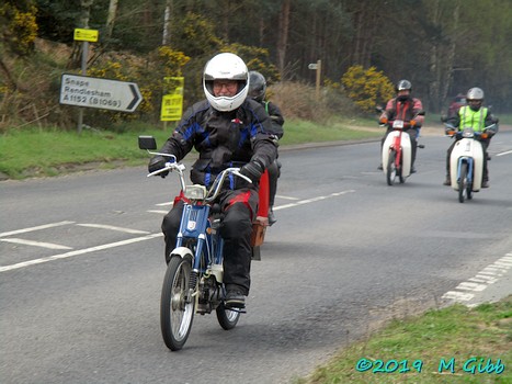 EACC Radar Run leaving Bromeswell
