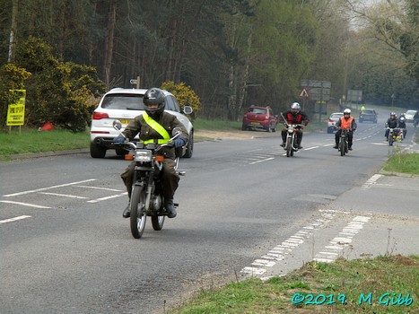 EACC Radar Run leaving Bromeswell