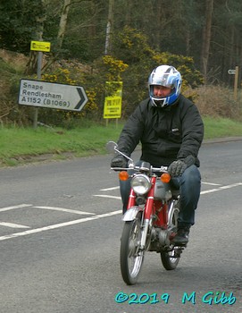 EACC Radar Run leaving Bromeswell