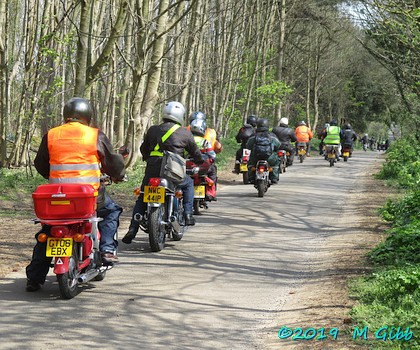 EACC Radar Run leaving Ramsholt