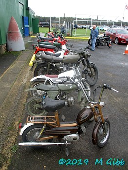 Cycles and mopeds at Suffolk Aviation Heritage Group