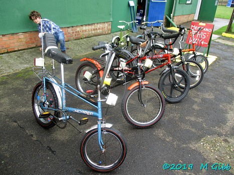 Cycles and mopeds at Suffolk Aviation Heritage Group