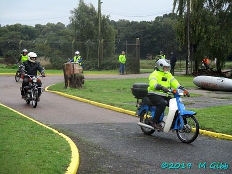 Cycles and mopeds at Suffolk Aviation Heritage Group