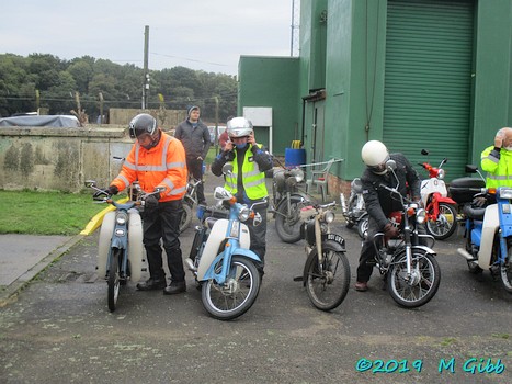 Cycles and mopeds at Suffolk Aviation Heritage Group