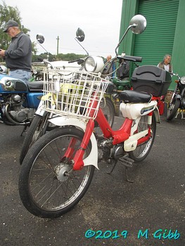 Cycles and mopeds at Suffolk Aviation Heritage Group