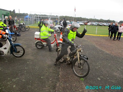 Cycles and mopeds at Suffolk Aviation Heritage Group