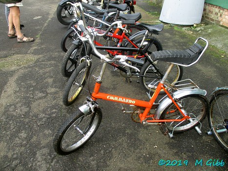 Cycles and mopeds at Suffolk Aviation Heritage Group