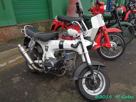 Cycles and mopeds at Suffolk Aviation Heritage Group