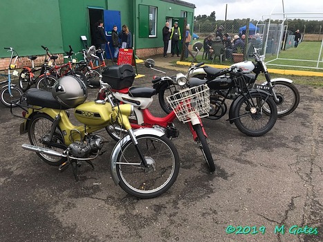 Cycles and mopeds at Suffolk Aviation Heritage Group
