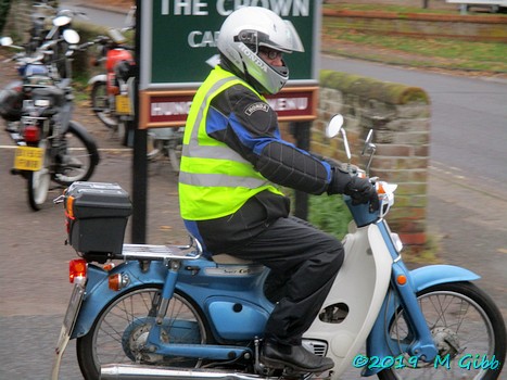 Kneels Wheels leaving Claydon