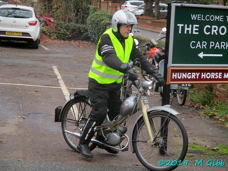 Kneels Wheels leaving Claydon