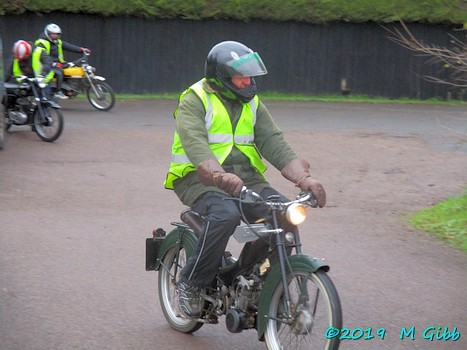 Kneels Wheels leaving Claydon