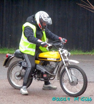 Kneels Wheels leaving Claydon