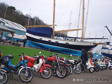 Mince Pie Run at Shotley