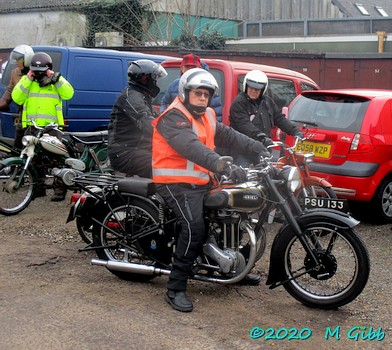 Mince Pie Run leaving Orwell Yacht Club