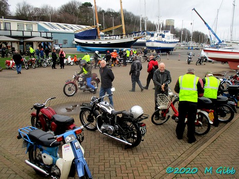 Mince Pie Run at Shotley