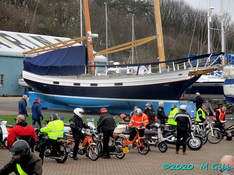 Mince Pie Run at Shotley