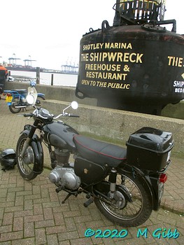 Mince Pie Run at Shotley